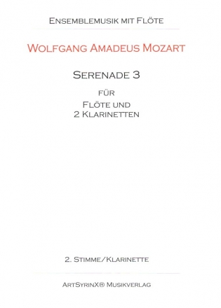 Serenade Nr.3 fr Flte und 2 Klarinetten Stimmen