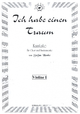 Ich habe einen Traum fr gem Chor, Flte, Pauken, 2 Violinen, Viola Stimmensatz und 10 Chorpartituren