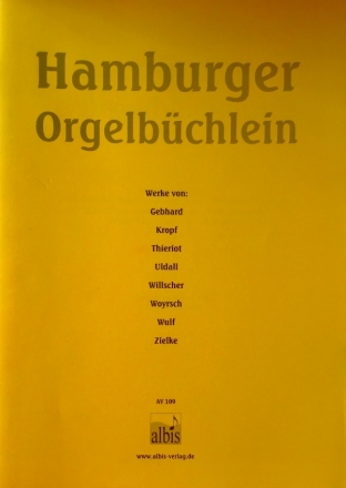Hamburger Orgelbchlein Band 1 fr Orgel