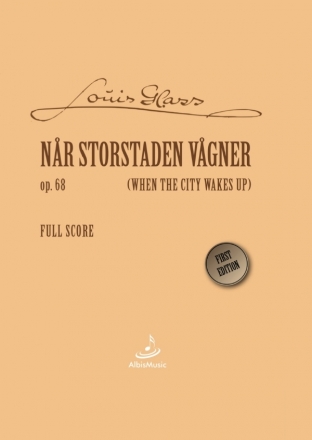 Nr storstaden vgner op.68 fr Orchester Partitur, gebunden