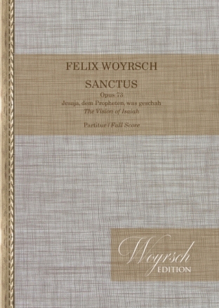 Sanctus op.73 fr gem Chor und Orchester Partitur (dt/en), Spiralbindung
