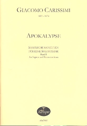 Apokalypse  fr Sopran und Bc
