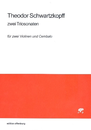 2 Triosonaten fr 2 Violinen und Cembalo (Bc nicht ausgesetzt) Partitur und Stimmen