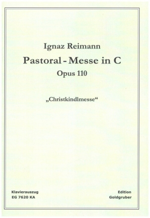 Pastoral-Messe in C op.110 fr Soli, gem Chor und Orchester Klavierauszug