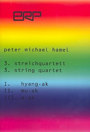 Streichquartett Nr.3 fr 2 Violinen, Viola und Violoncello Partitur