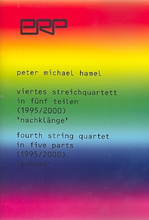 Streichquartett Nr.4 fr 2 Violinen, Viola und Violoncello Partitur