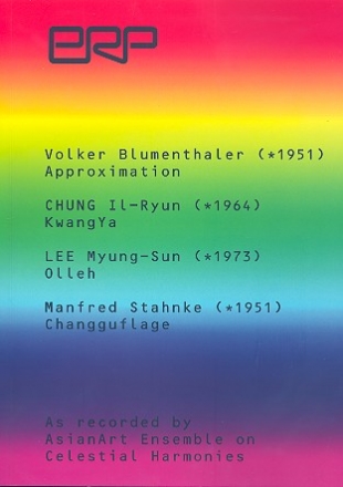 4 Stcke  fr Changgu oder Daeum und Ensemble Partitur