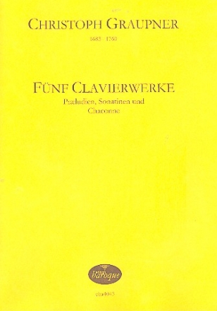 5 Clavierwerke fr Klavier