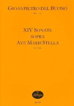 14 Sonate ber Ave maris stella fr Klavier (Cembalo, Orgel)