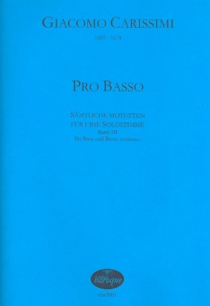 Pro basso fr Bass und Bc