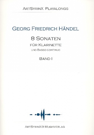 8 Sonaten Band 1 (+2 CD's) fr Klarinette