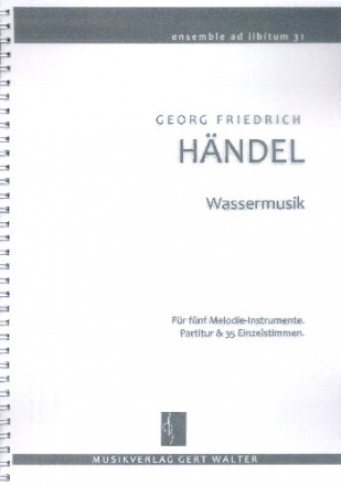 Alla Hornpipe aus 'Wassermusik' fr flexibles Ensemble Partitur und Stimmen