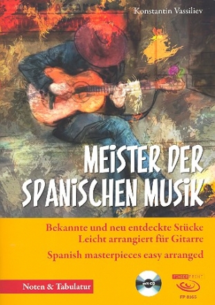 Meister der spanischen Musik (+CD) fr Gitarre/Tabulatur