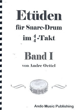 Etüden im 4/4-Takt Band 1 für Snare Drum