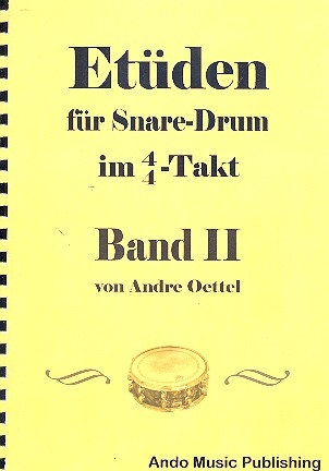 Etüden im 4/4-Takt Band 2 für Snare Drum