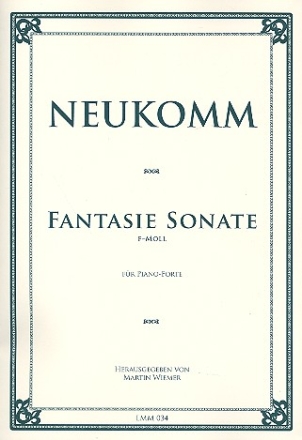 Fantasie-Sonate f-Moll fr Klavier
