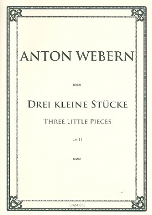 Drei kleine Stcke op.11 fr Violoncello und Klavier