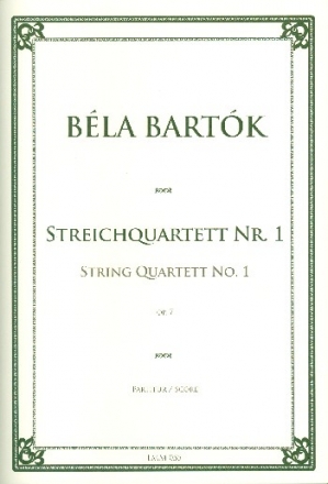 Streichquartett Nr.1 op.7  Partitur