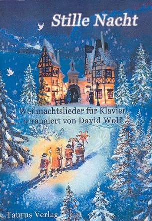 Stille Nacht (leicht) fr Klavier (mit Text)