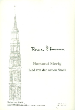 Lied von der neuen Stadt fr gem Chor a cappella Partitur
