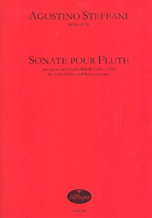 Sonatine pour flte fr Altblockflte und Bc 2 Spielpartituren (Bc ausgesetzt)