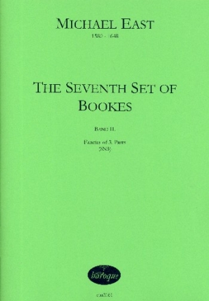 The seventh Set of Bookes vol.2 fr 3 Viole da gamba (SSB) Partitur und Stimmen