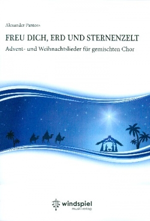 Freu dich Erd und Sternenzelt fr gem Chor a cappella Partitur