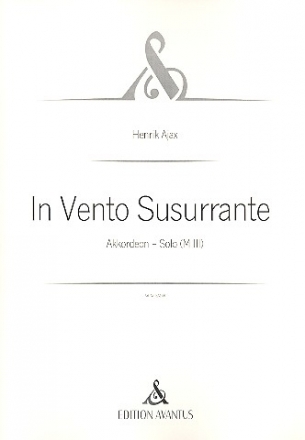 In Vento Susurrante fr Akkordeon