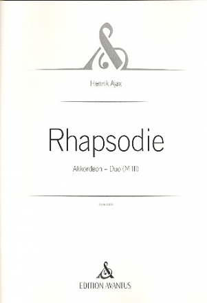 Rhapsodie fr 2 Akkordeons Spielpartitur