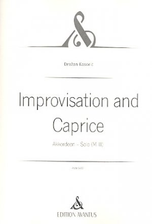Improvisation und Caprice fr Akkordeon