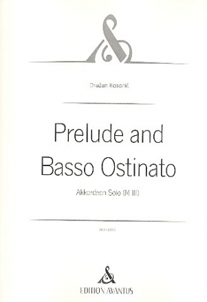 Prelude and Basso ostinato fr Akkordeon