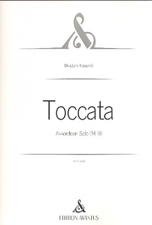 Toccata fr Akkordeon