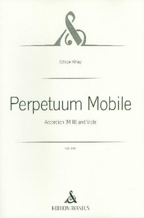 Perpetuum mobile fr Viola und Akkordeon Partitur