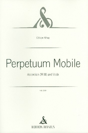 Perpetuum mobile fr Viola und Akkordeon Partitur