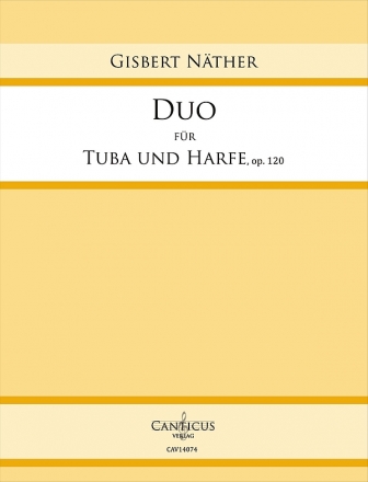 Duo op.120 fr Tuba und Harfe Partitur und Stimmen