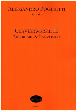 Clavierwerke Band 2 - Ricercare und Canzonen fr Klavier