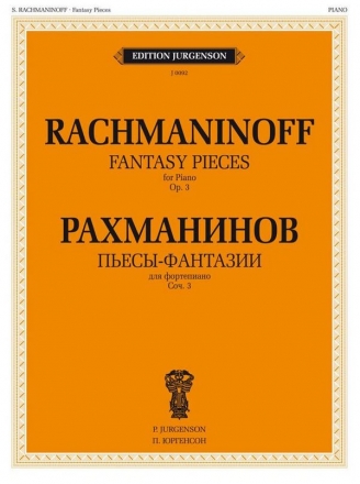 Fantasy Pieces op. 3 for piano