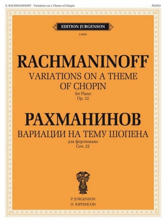 Variations on a Theme of Chopin, op. 22 for piano