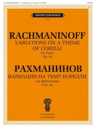 Variations on a Theme of Corelli op. 42 for piano