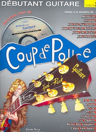 Dbutant guitare Rock vol.2 (+Online Audio) Collection Coup de Pouce