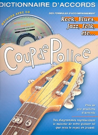 Dictionnaire d'accords pour guitare (+CD)