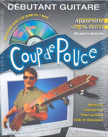 Dbutant guitare (+CD-ROM) Collection Coup de Pouce Apprendre sur ordinateur