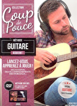 Dbutant guitare (+DVD) Collection Coup de Pouce Apprendre sur ordinateur