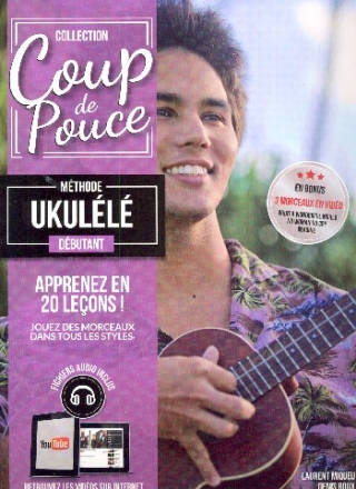 Dbutant Ukulele (+audio online) Collection Coup de Pouce