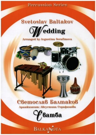 Wedding for 4 percussionists score and parts