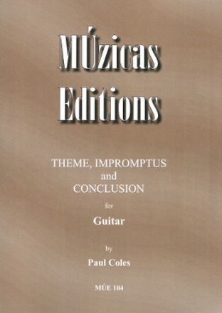 Paul Coles Theme, Impromptus and Conclusion guitar solo