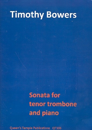 Sonata for tenor trombone and piano Partitur und Stimme