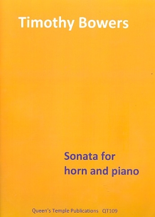 Sonata for horn and piano Partitur und Stimme