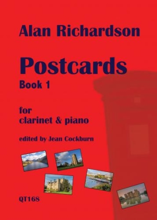 Postcards vol.1 for clarinet and piano Partitur und Stimme