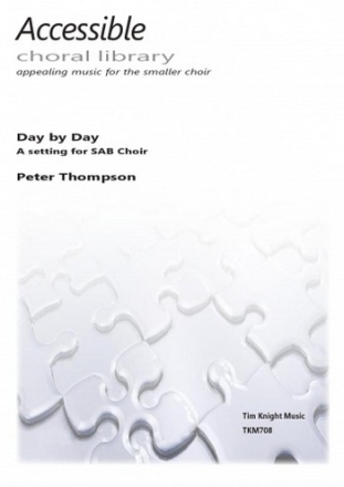 Peter Thompson Day by Day church services, church (mixed voices), choral sab, wedding music